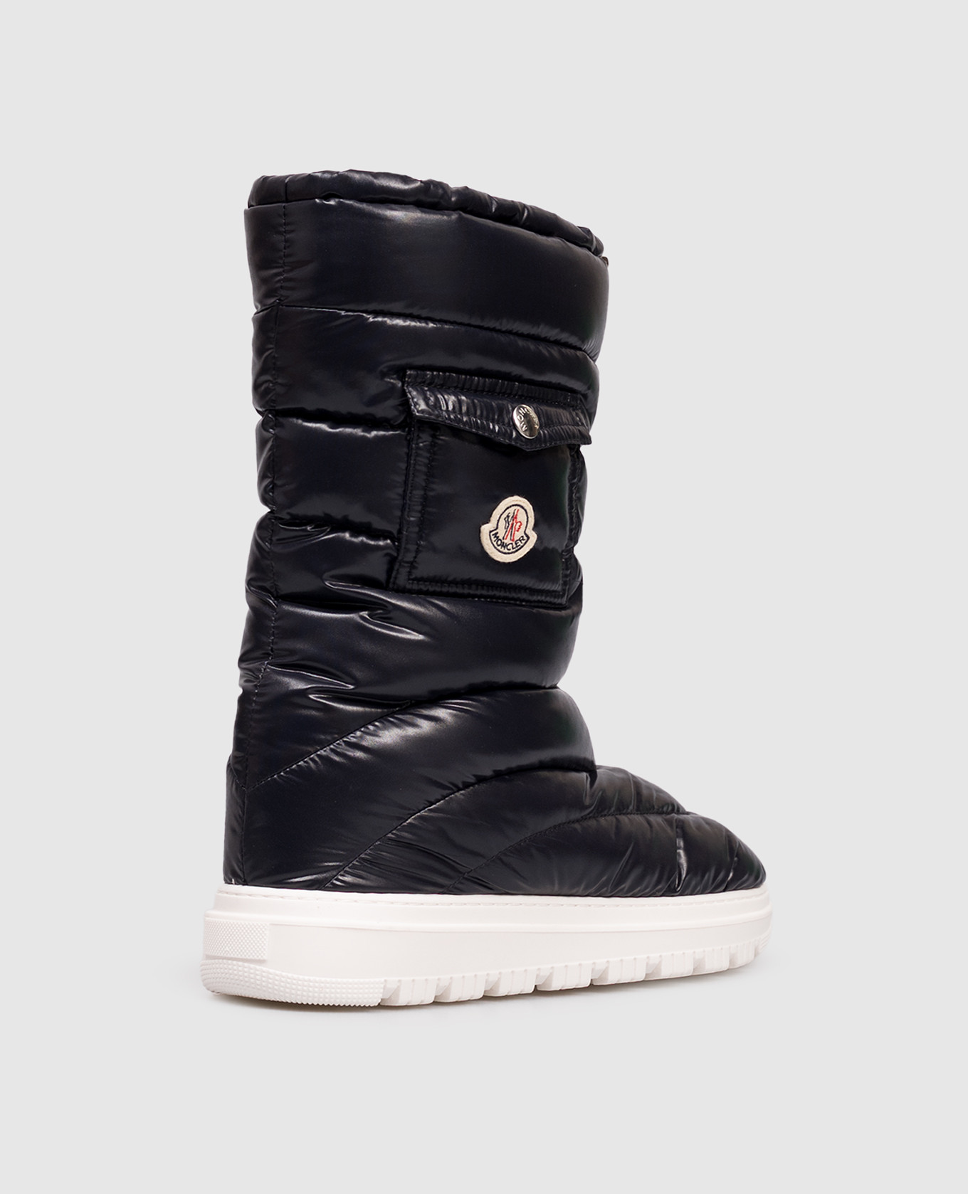 

Petit Gaia blue quilted boots Moncler ENFANT