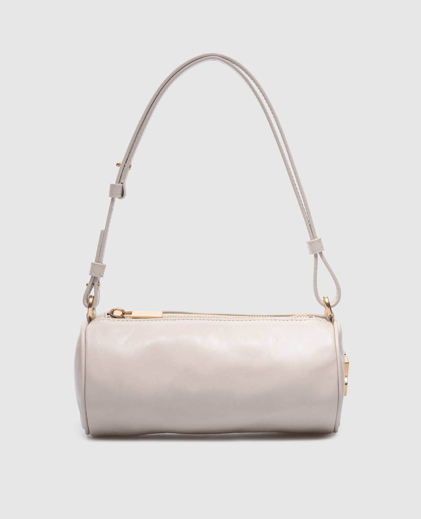

Torpedo beige leather bag with logo Off-White