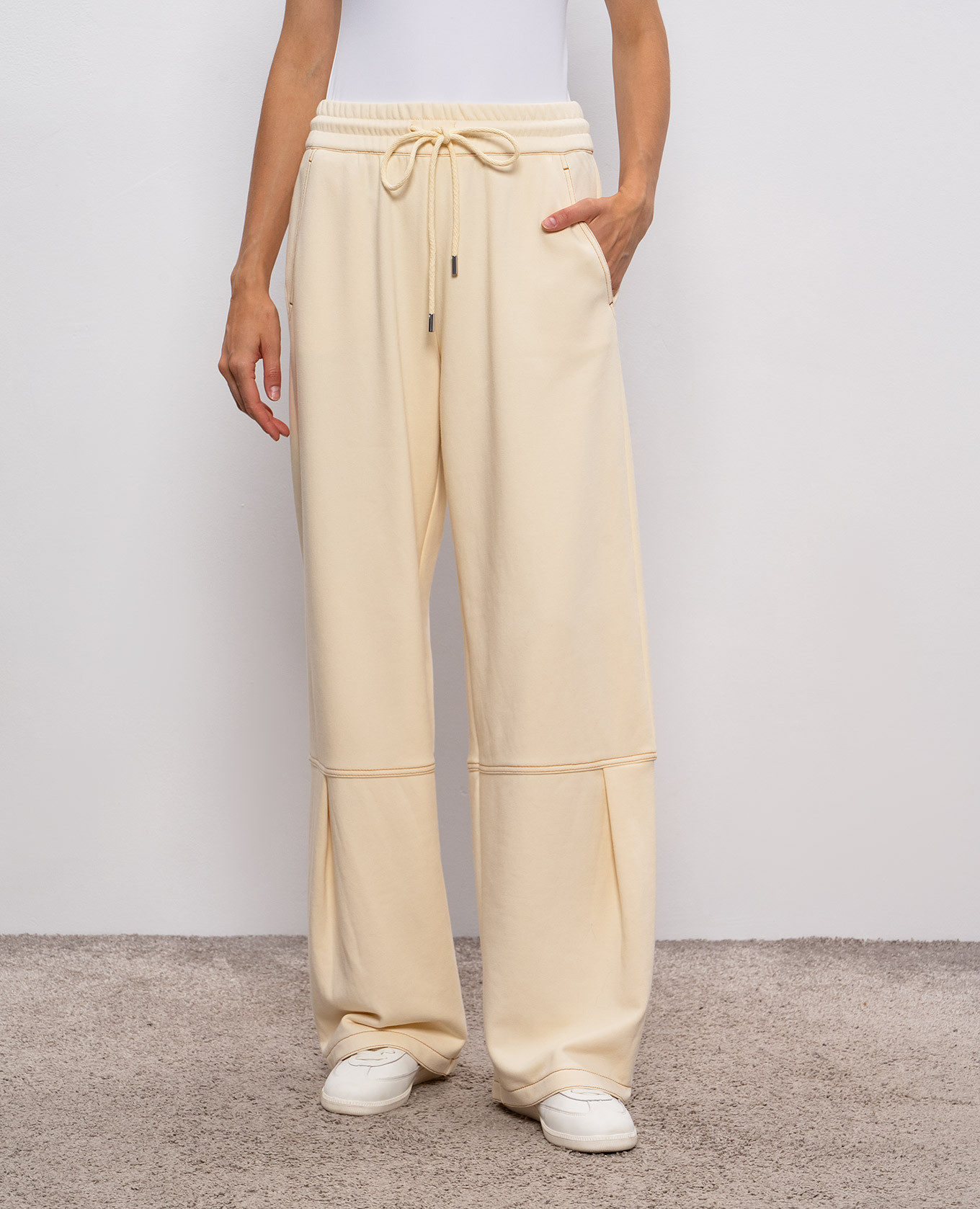 

Beige sports pants PANFILO Max Mara