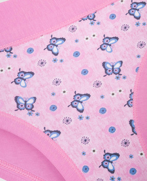 RiminiVeste Lovely baby pink panties with a butterfly print B2792J
