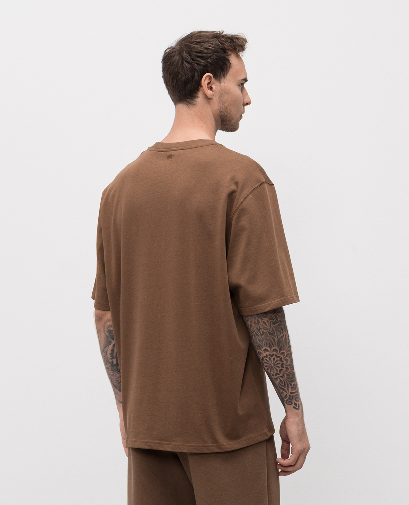 

Brown T-shirt Ami Paris