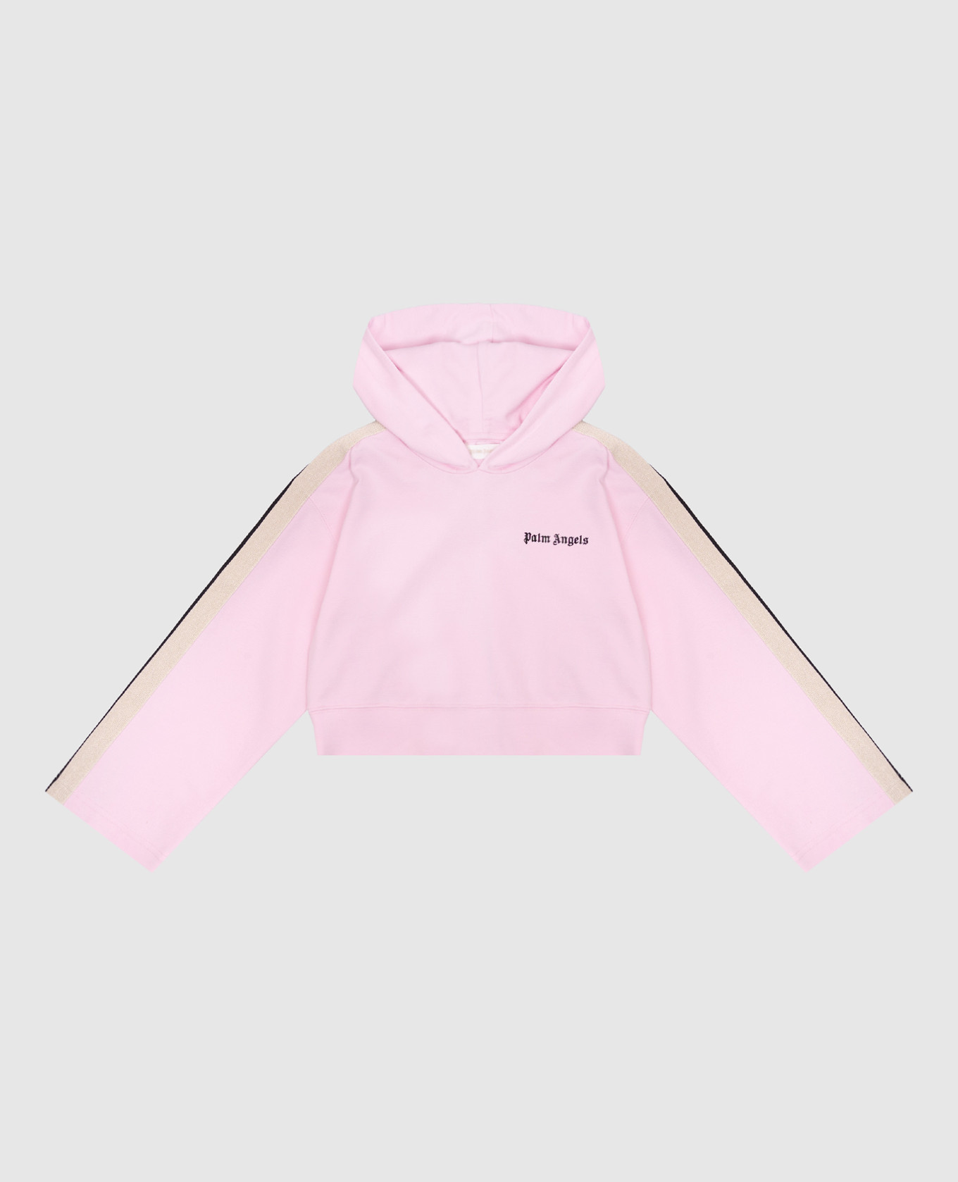 

Children's pink hoodie with logo embroidery Palm Angels