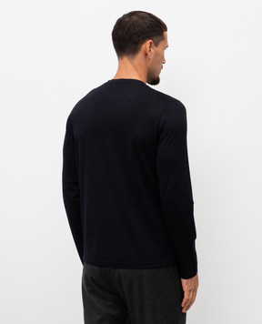 Stefano Ricci Blue cashmere longsleeve W505000G01W25301