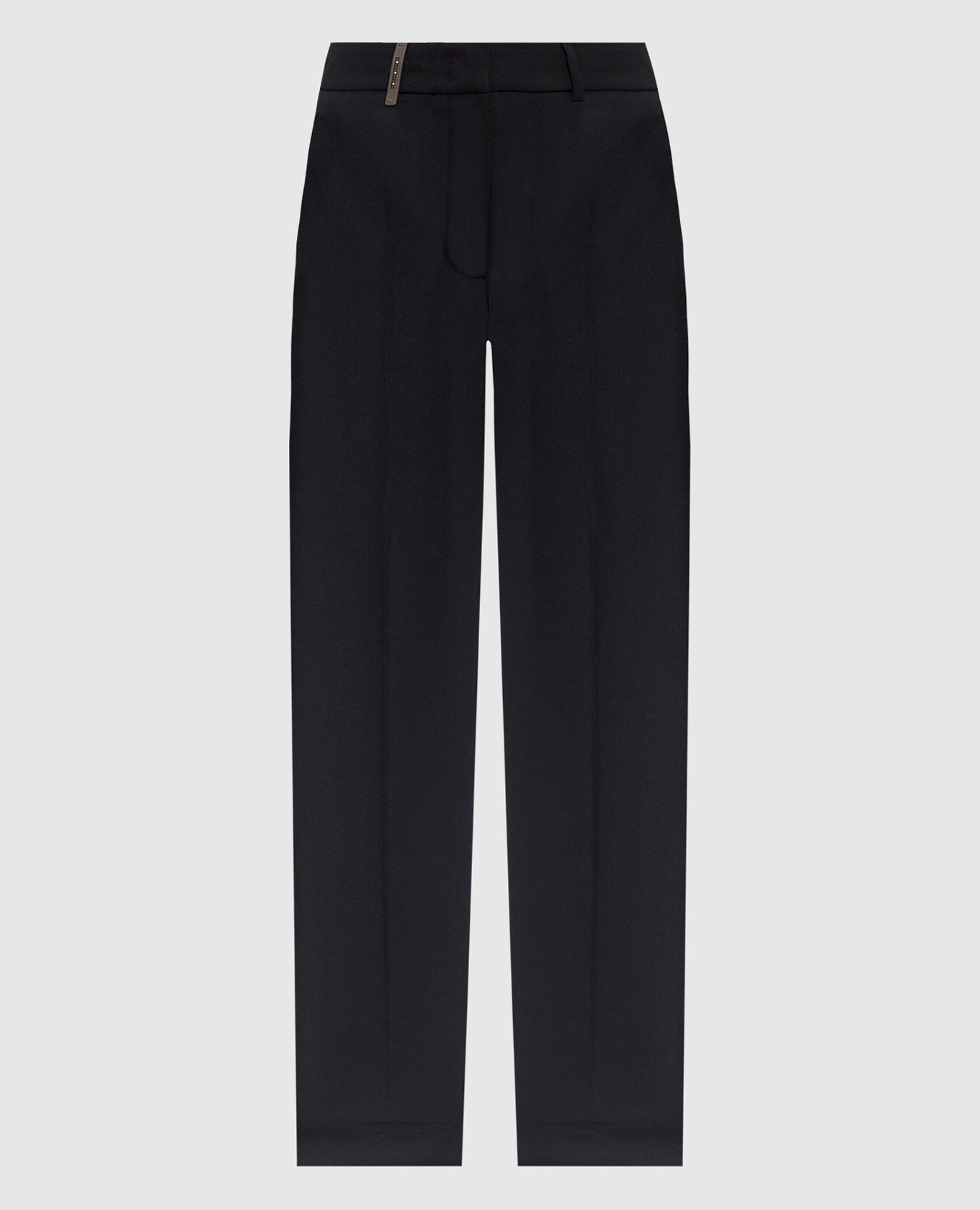 

Black pants with wool Peserico