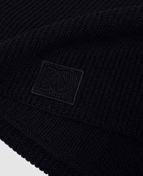 Dolce&Gabbana Blue wool scarf GX13KZJDVCI