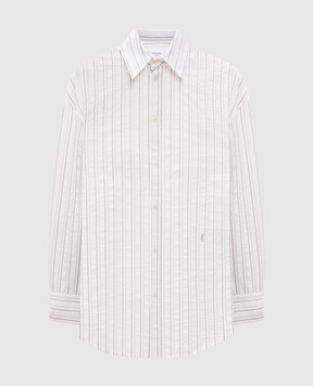 Saint Laurent White striped shirt 835517Y7K19