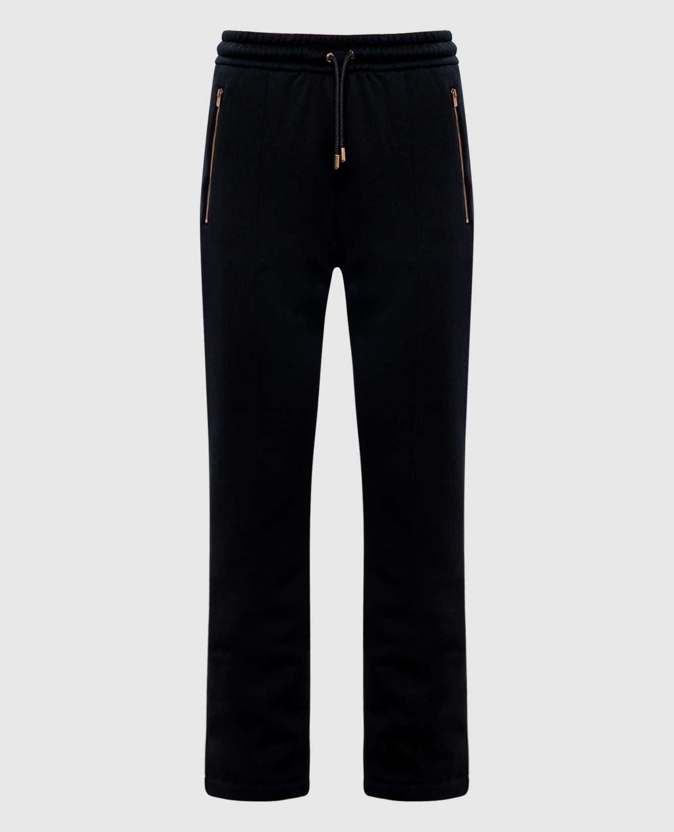 

Black sweatpants with cashmere Agnona