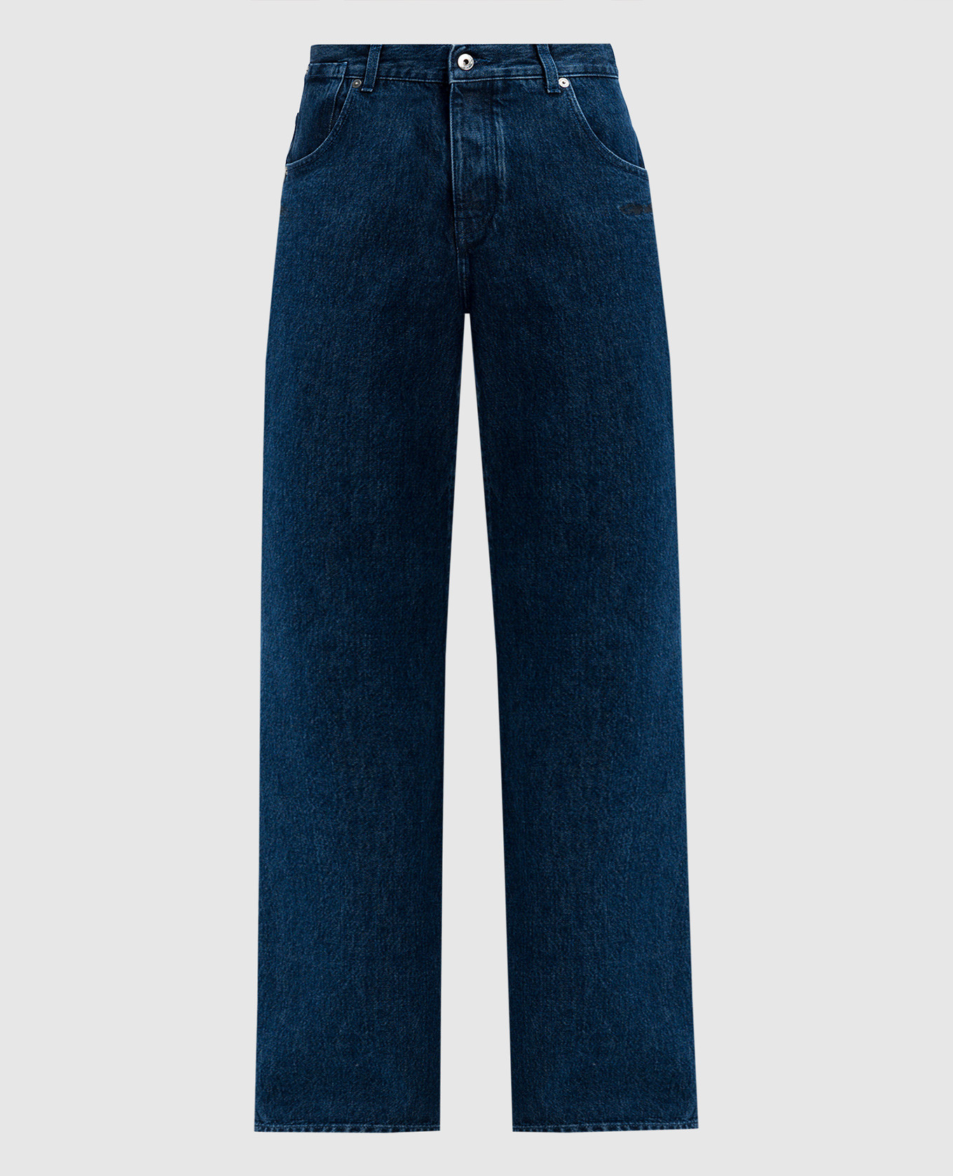 

Blue jeans with logo embroidery Off-White