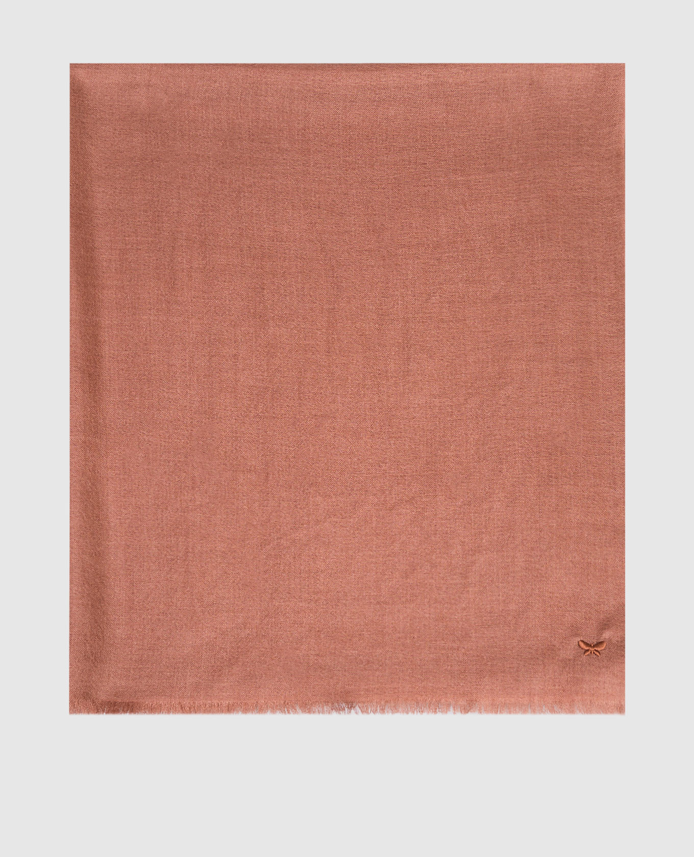Brown cashmere and silk scarf Max Mara Weekend