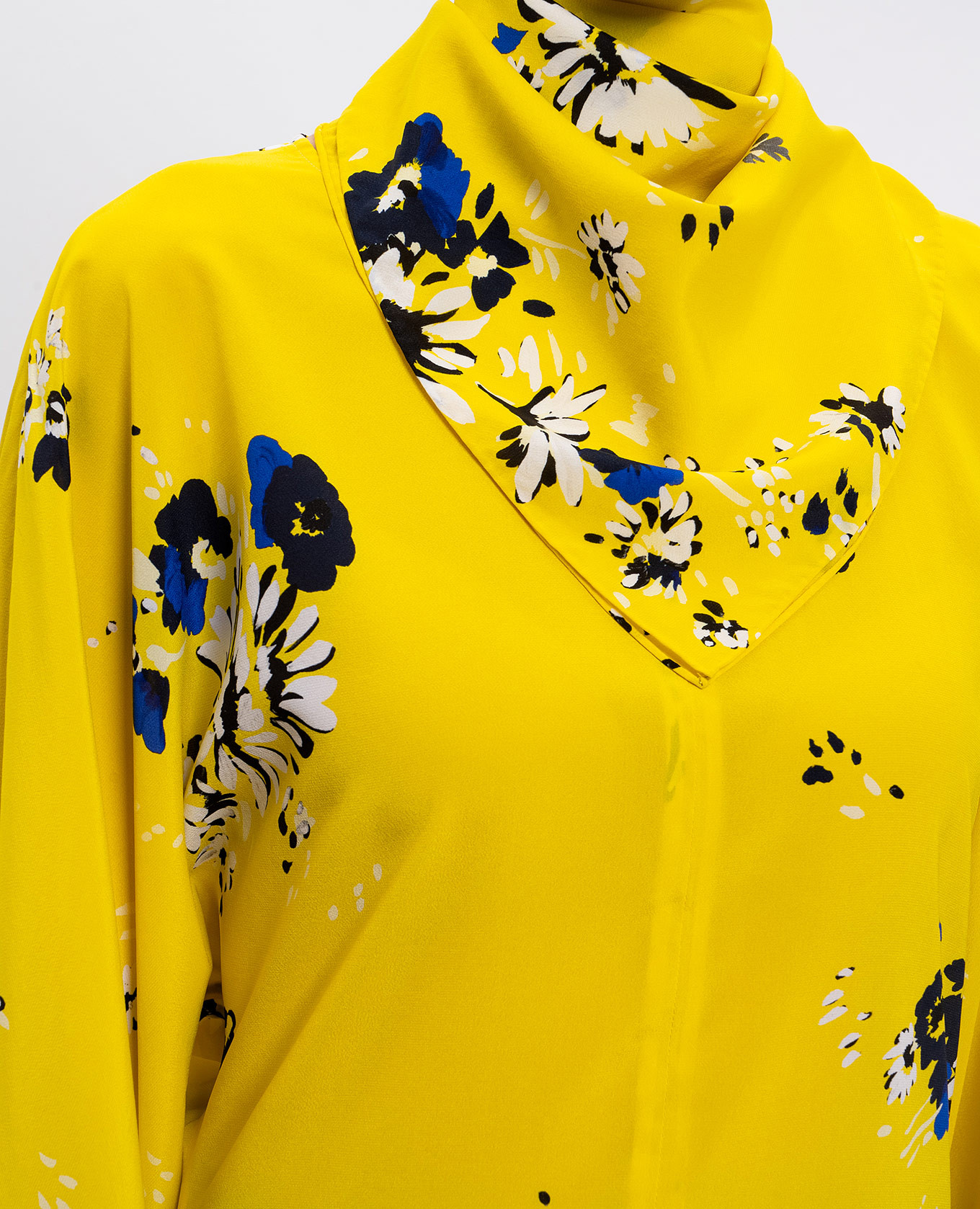 Ysabelle yellow blouse with floral print PROENZA SCHOULER 5