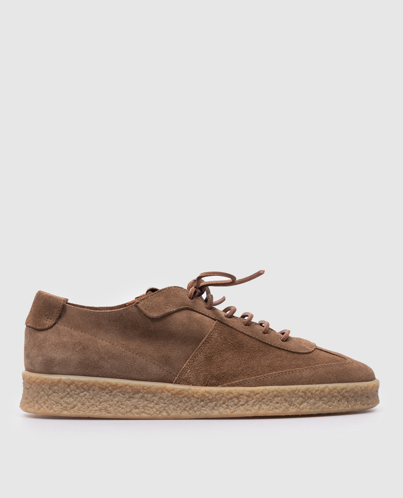 BUTTERO - CRESPO brown sneakers with logo patch B10500GORH