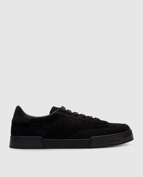Dolce&Gabbana Black suede Portofino Yacht sneakers A20189A6688