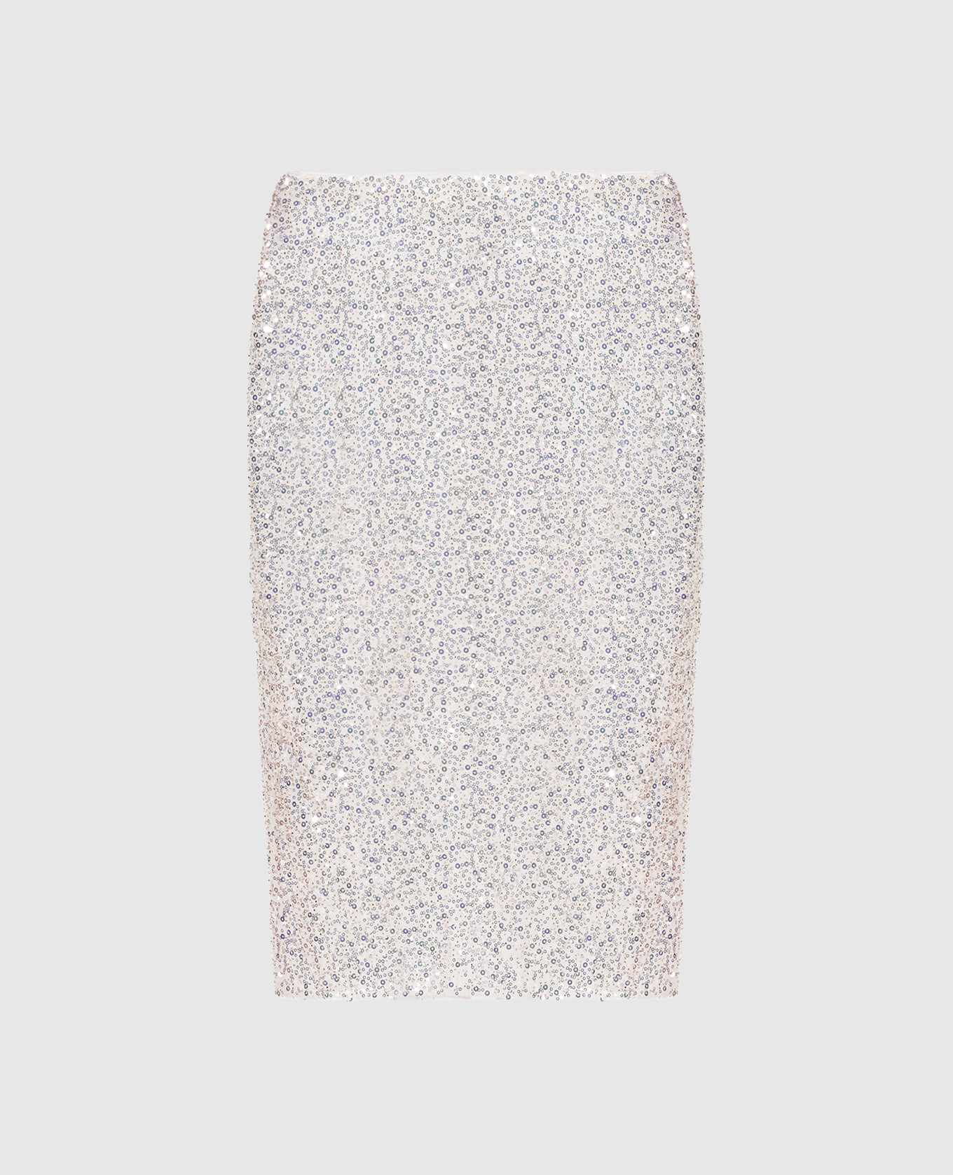 

White skirt with sequins Casablanca
