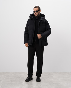 Cashmere&Whiskey Black cashmere cardigan MU7931307341PF