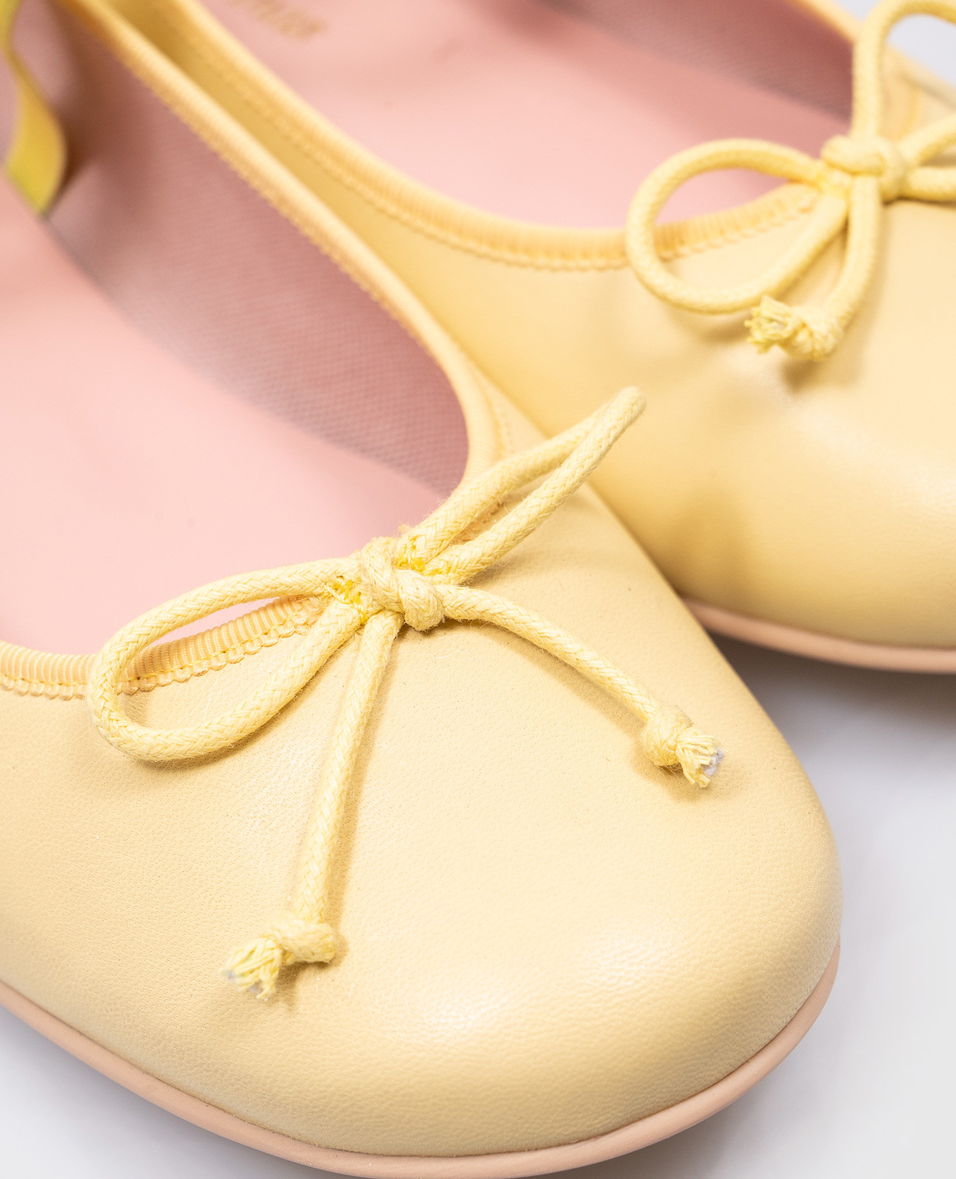 

Hannah children's yellow leather ballet flats Pretty Ballerinas