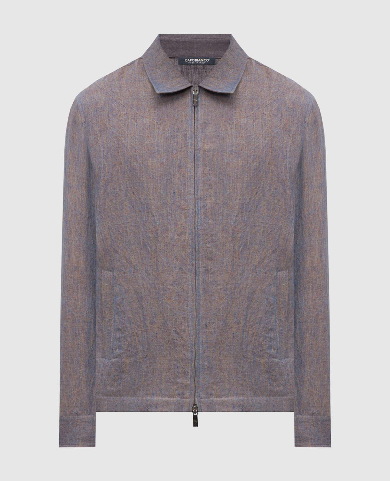 

Linen jacket CAPOBIANCO, White