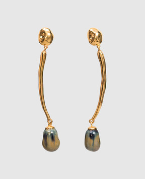 House of Fou Waka Earrings WAKALONGWITHDROPS