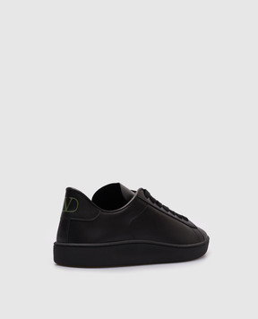 Valentino Black leather sneakers ROYCO 7Y2S0K34BYA