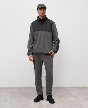 Sease Black wool long sleeve LT032TJ006