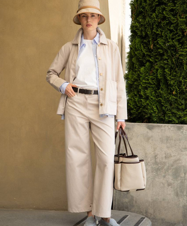 Max Mara - Beige GARDEN tote bag GARDENCABASM - shop with