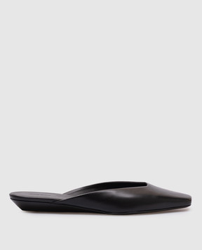 Lou Lou Studio Black leather mules LIZ LIZ