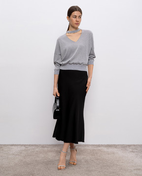 Peserico Gray jumper with lurex E99970F14R9173