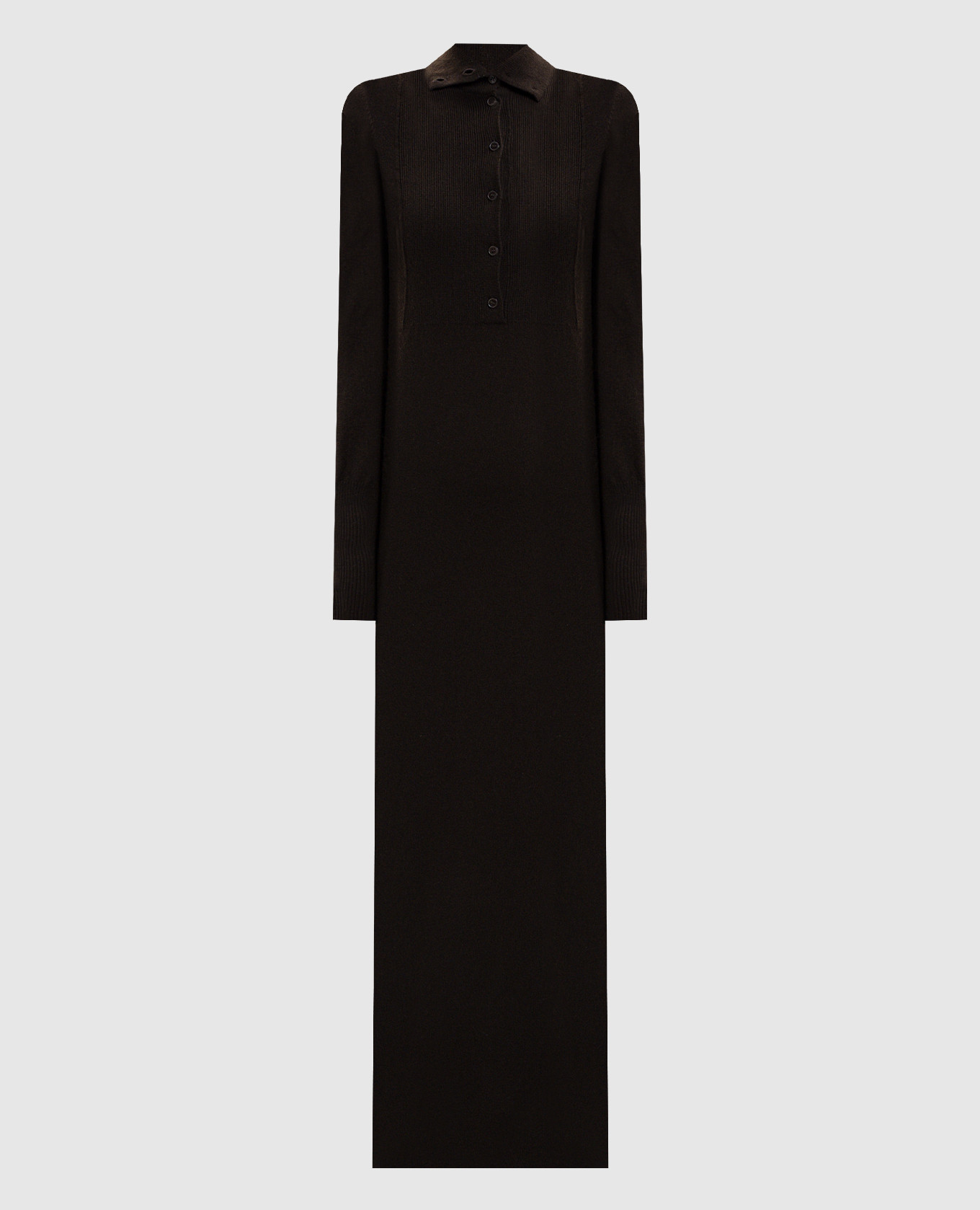 Brown cashmere maxi dress Tom Ford