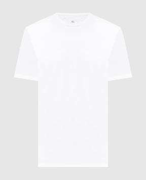 Brunello Cucinelli White ribbed T-shirt MR8061336
