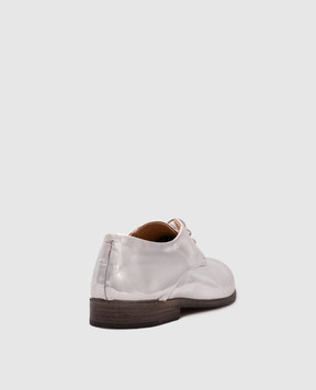 Marsell Capozucca silver leather derby shoes MW8296ABP035