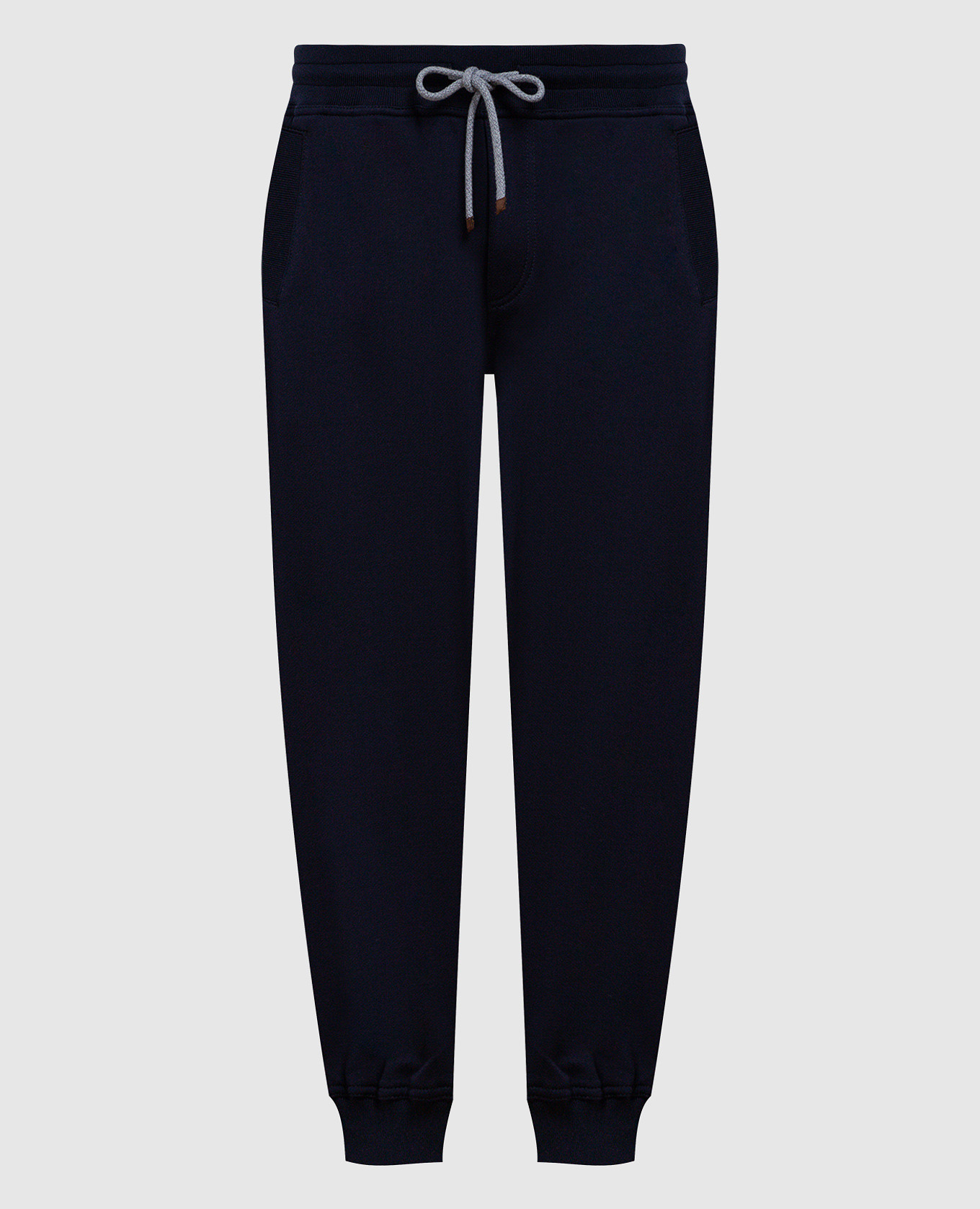 

Blue joggers Brunello Cucinelli, Синий