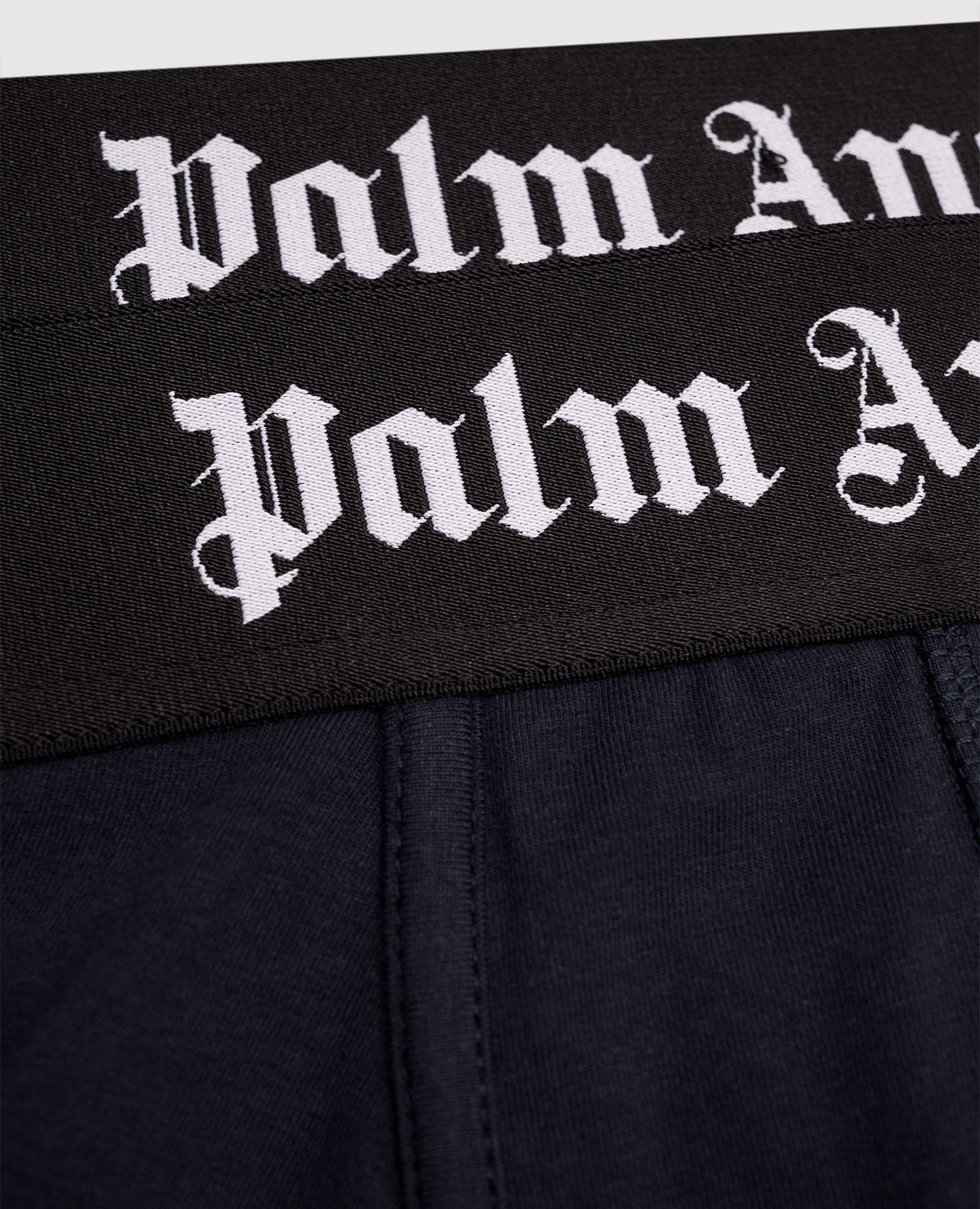 

Set of blue boxer shorts with logo Palm Angels