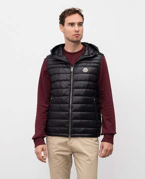 Moncler Orant black down vest K20911A00104597YG
