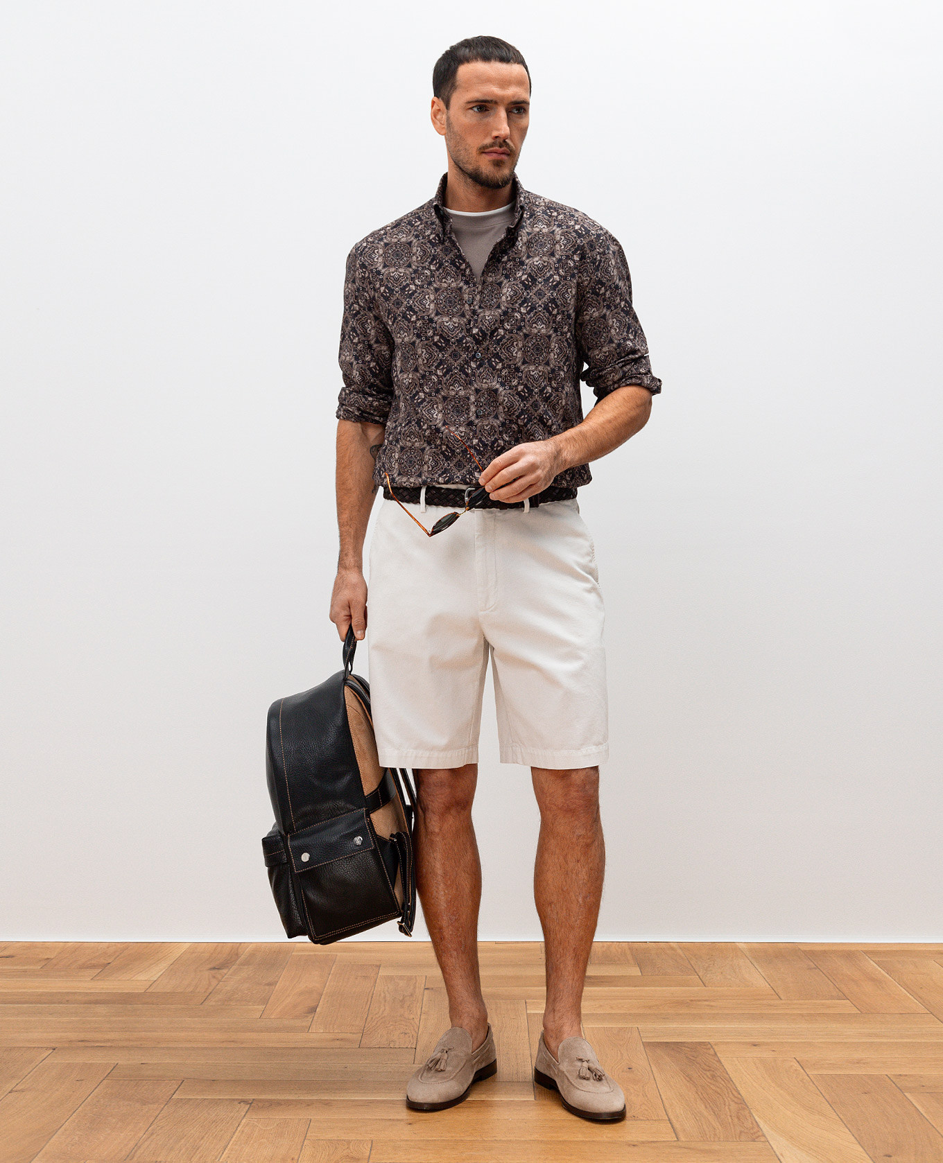 

White Bermuda shorts Brunello Cucinelli