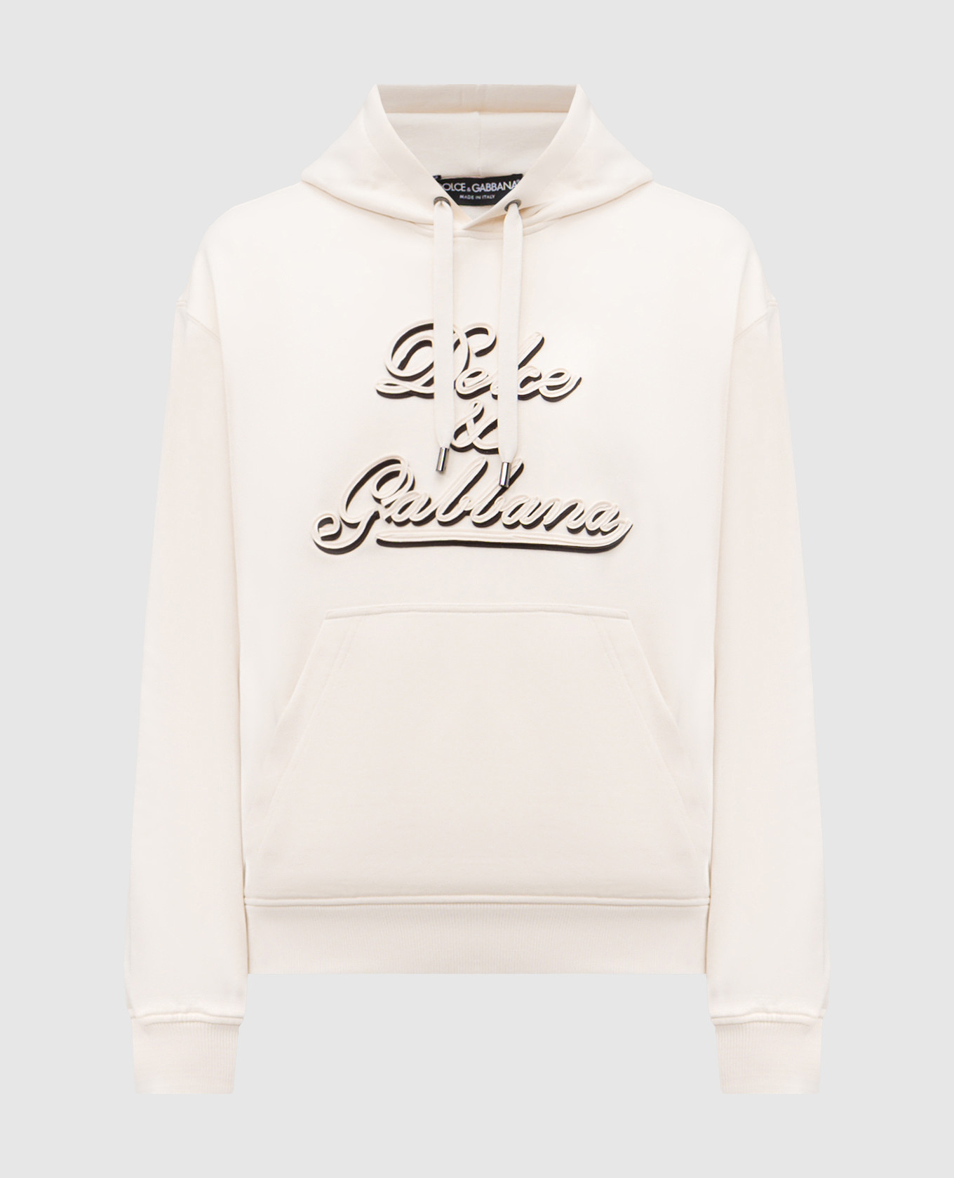 

Beige hoodie with logo Dolce&Gabbana