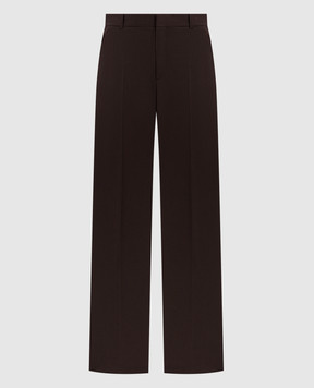 WARDROBE.NYC Brown wool pants W2214F24WO