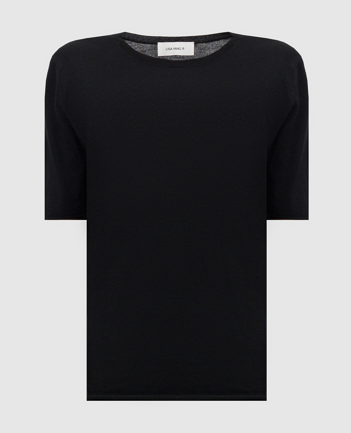 Ari black cashmere top LISA YANG
