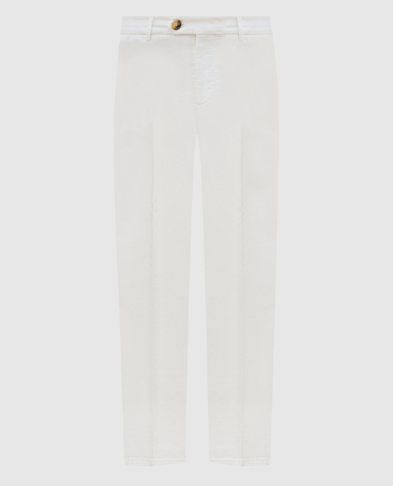 

White chinos Brunello Cucinelli