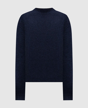 Jil Sander Blue alpaca wool sweater J53GP0012J14523