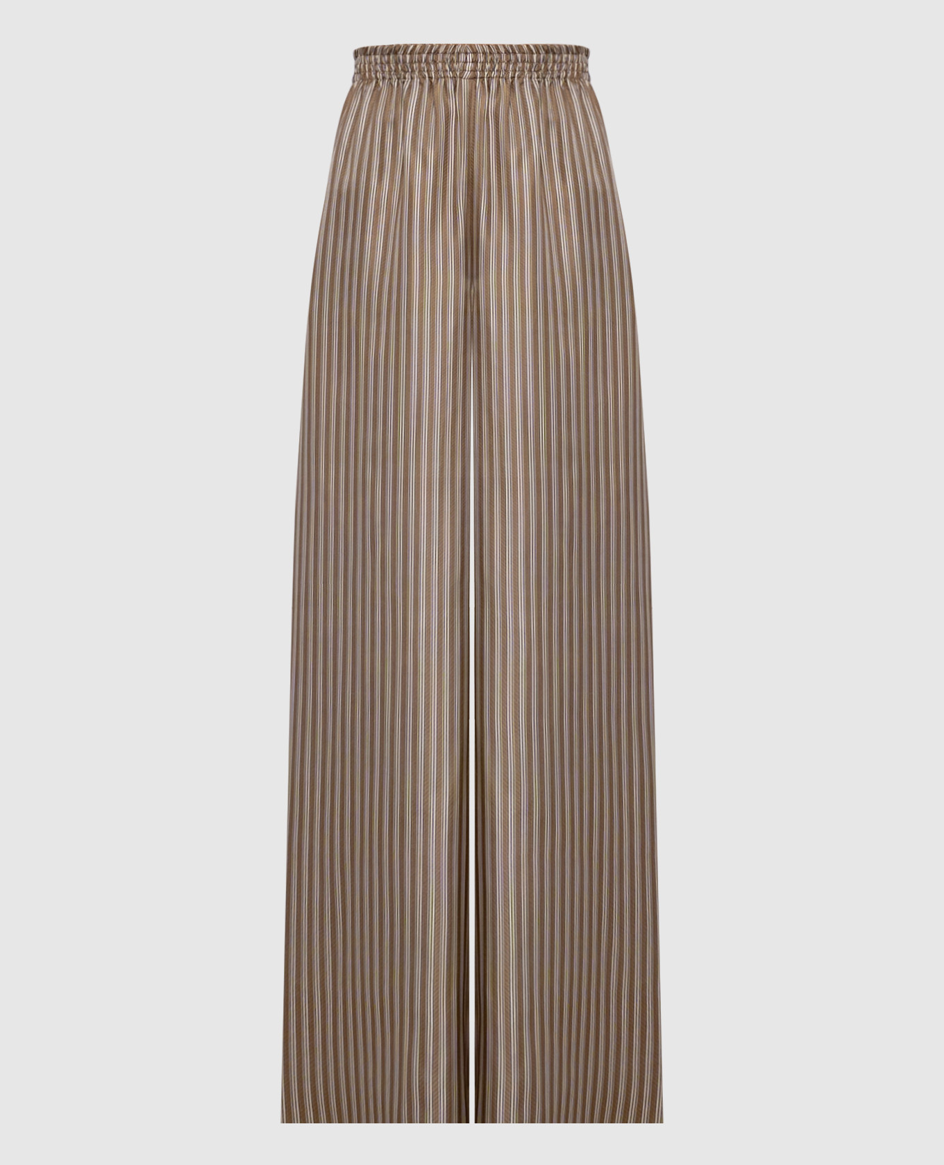 Palazzo LADINO made of striped silk Max Mara