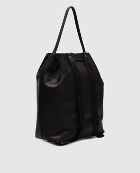 The Row Black leather backpack Spring W1784W269L72