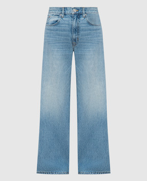 SLVRLAKE Blue high-rise EVA jeans with a distressed effect EVAJ707SHDTF