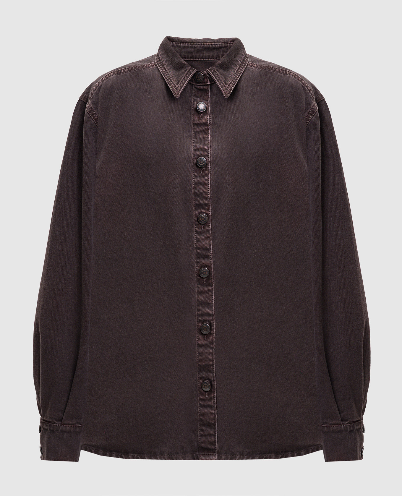 Brown denim shirt Magda Butrym