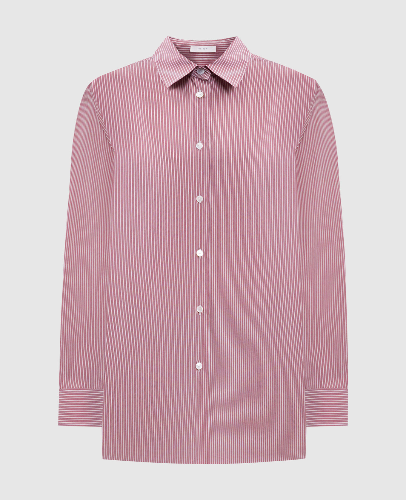 Tansy pink silk shirt The Row