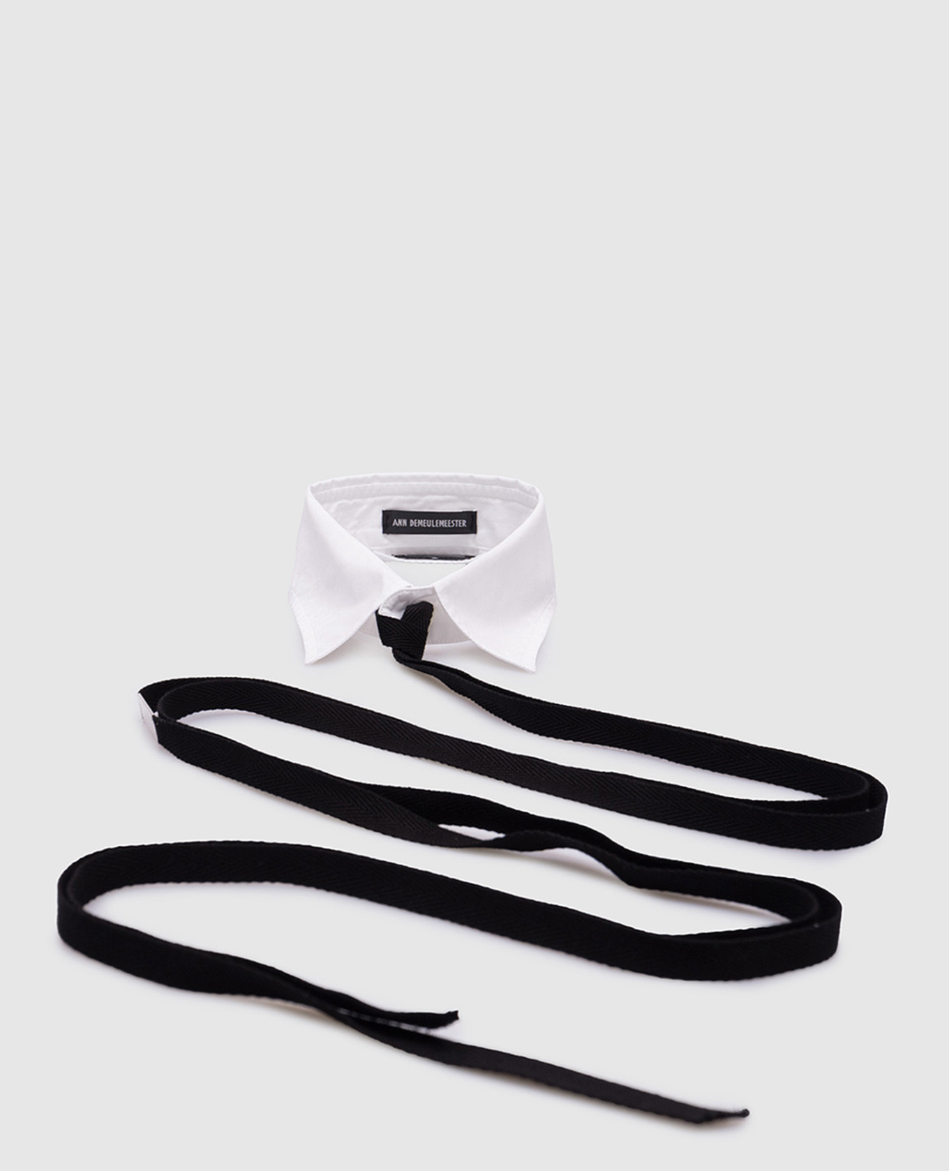 

White Raku shirt collar Ann Demeulemeester