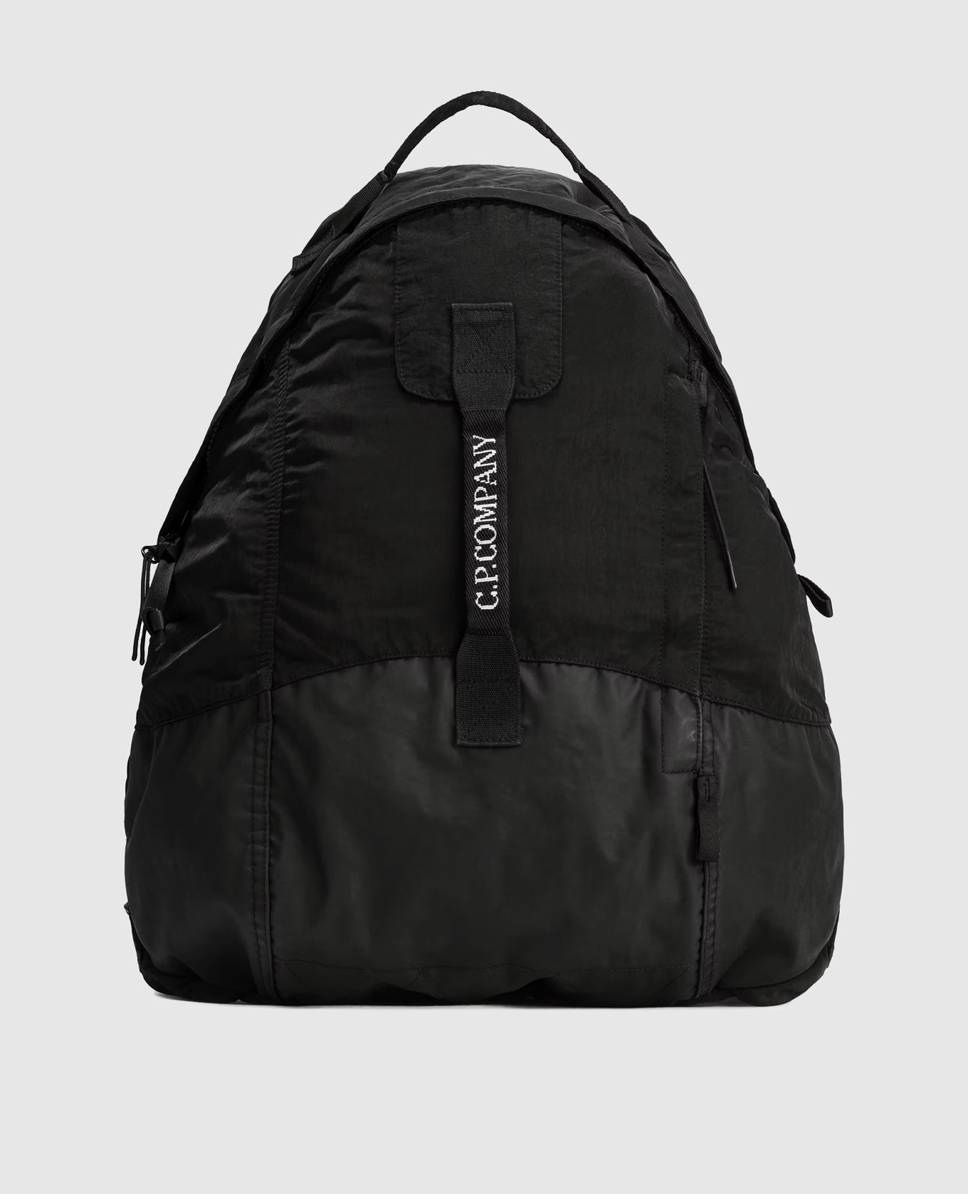 

Black backpack with logo C.P. Company