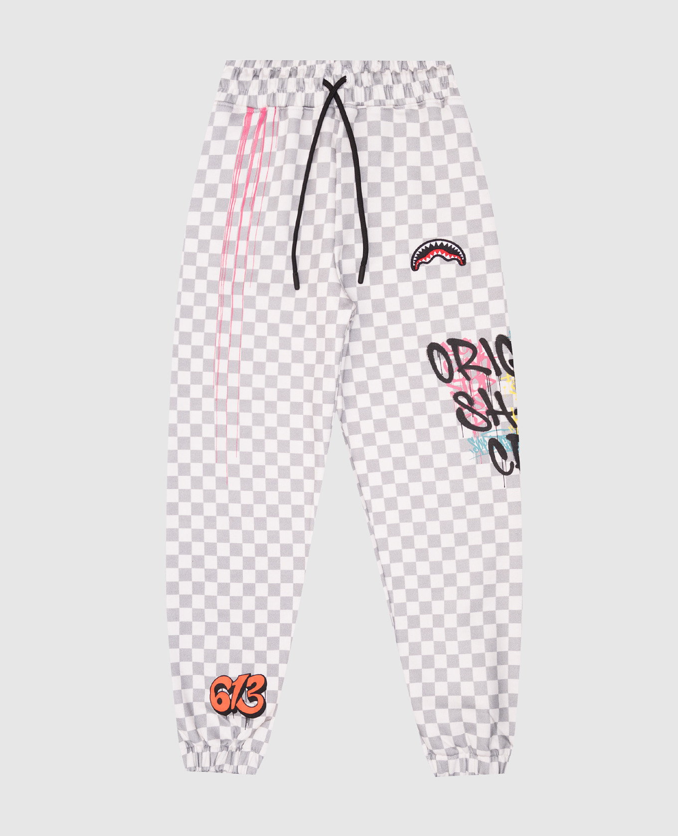 

Sharks In The Rizz Kids Grey Joggers Sprayground