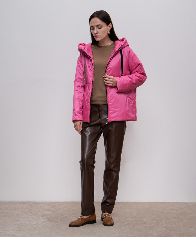 Max Mara GREENDA chaqueta rosa con parche con logo GREENDA comprar en linea en Symbol