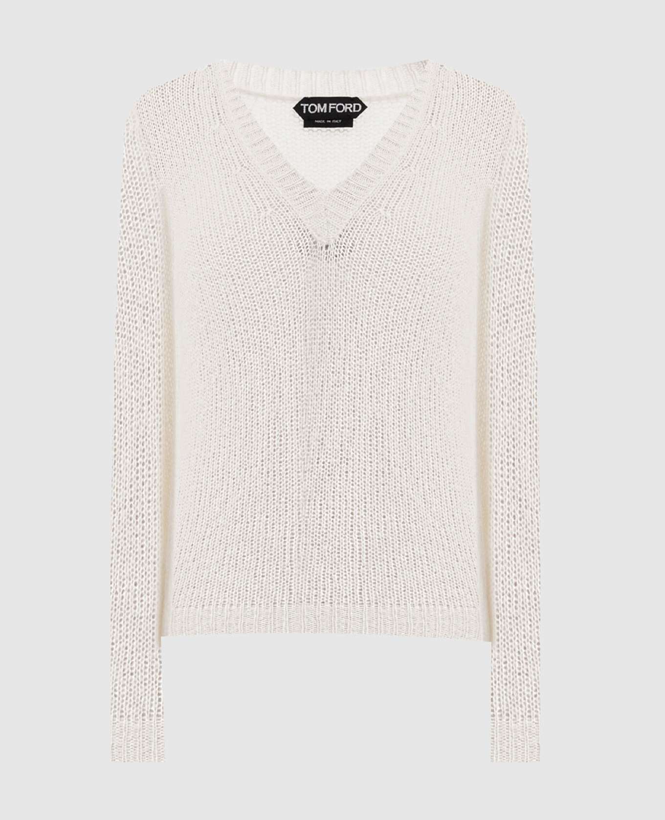 

White cashmere and silk pullover Tom Ford