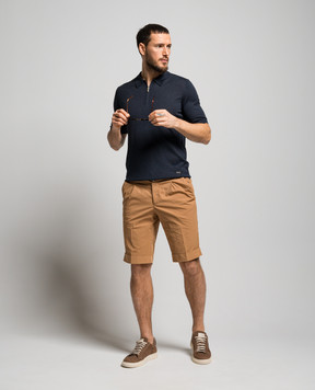 Enrico Mandelli Brown shorts GYMSHO539I