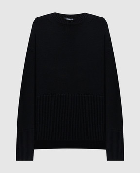 Dondup Black sweater made of wool DT276M00796D002